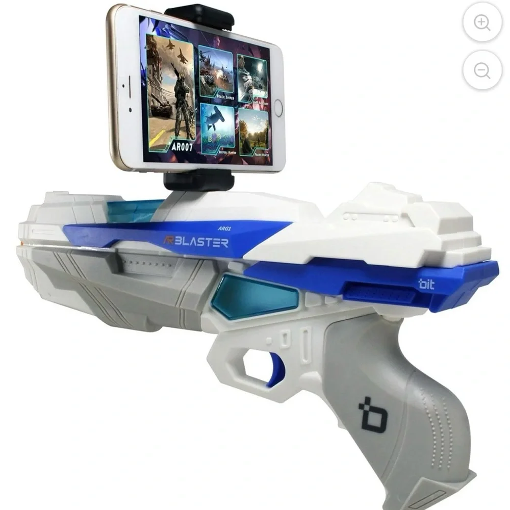 Beantech AR Blaster Toys, Virtual Shooting Battle, Play Video Games, 360°
